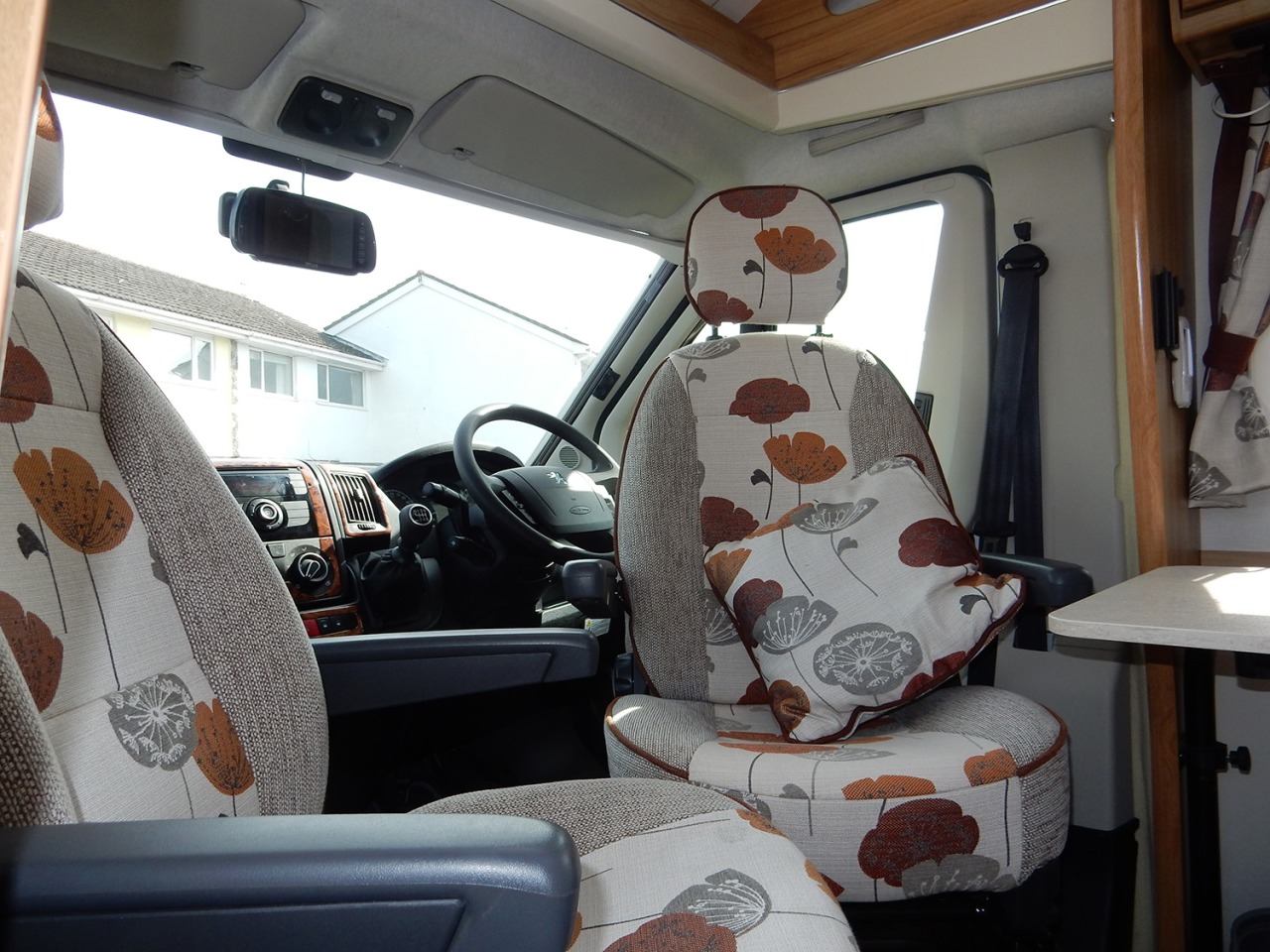 Swivel driver & passenger seats