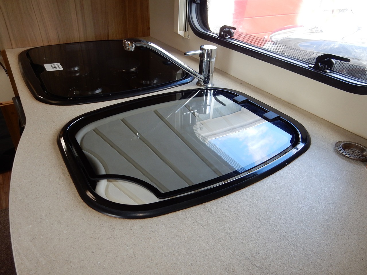 Cooker/Sink in transport mode